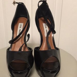 Black Mary Jane Platforms